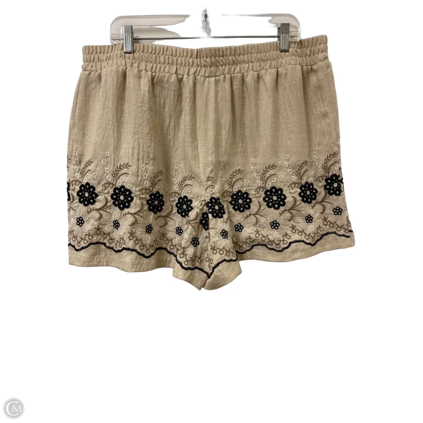Shorts By Clothes Mentor In Tan, Size: 16