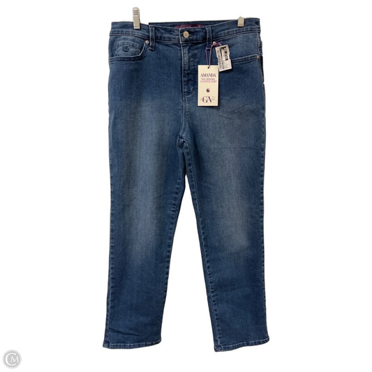 Jeans Skinny By Gloria Vanderbilt In Blue Denim, Size: 12