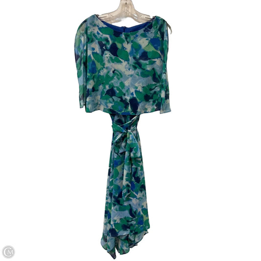 Dress Casual Maxi By Jessica Howard In Blue Denim, Size: M
