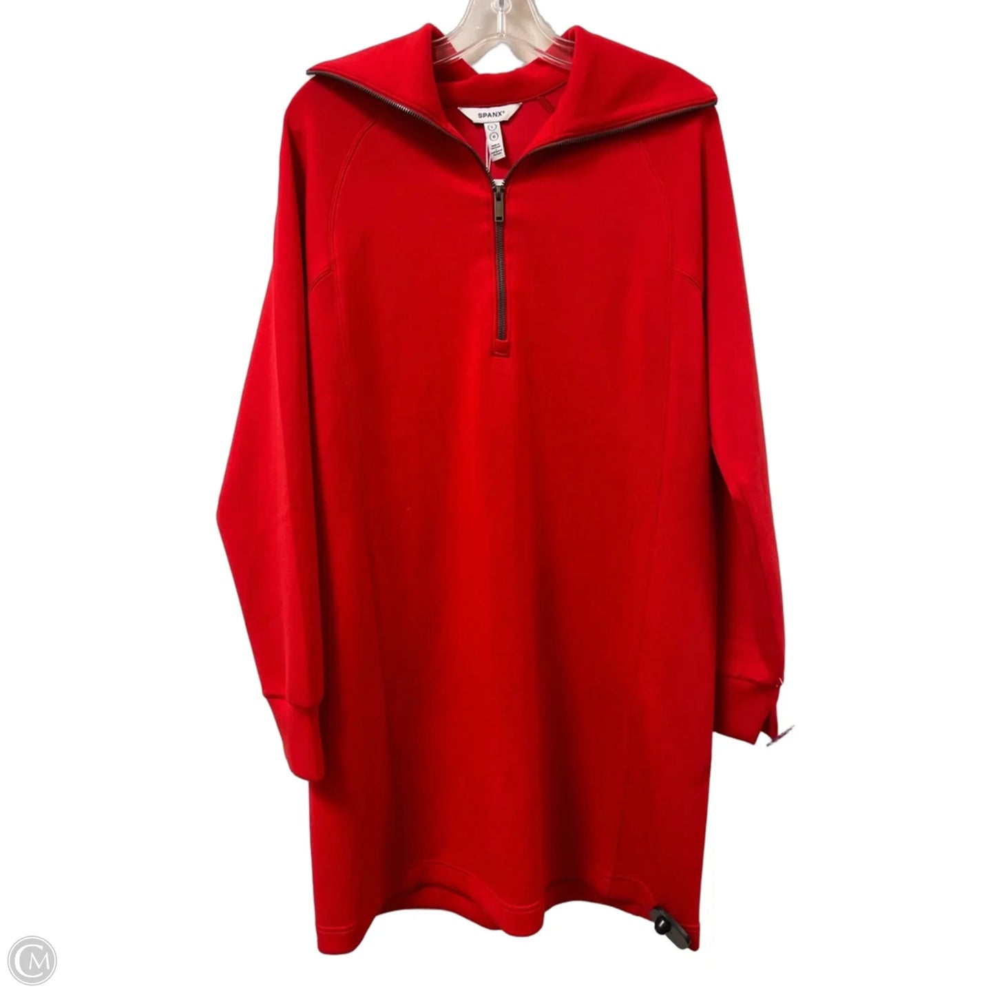 Dress Casual Midi By Spanx In Red, Size: L