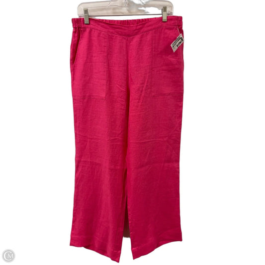 Pants Linen By Clothes Mentor In Pink, Size: 10