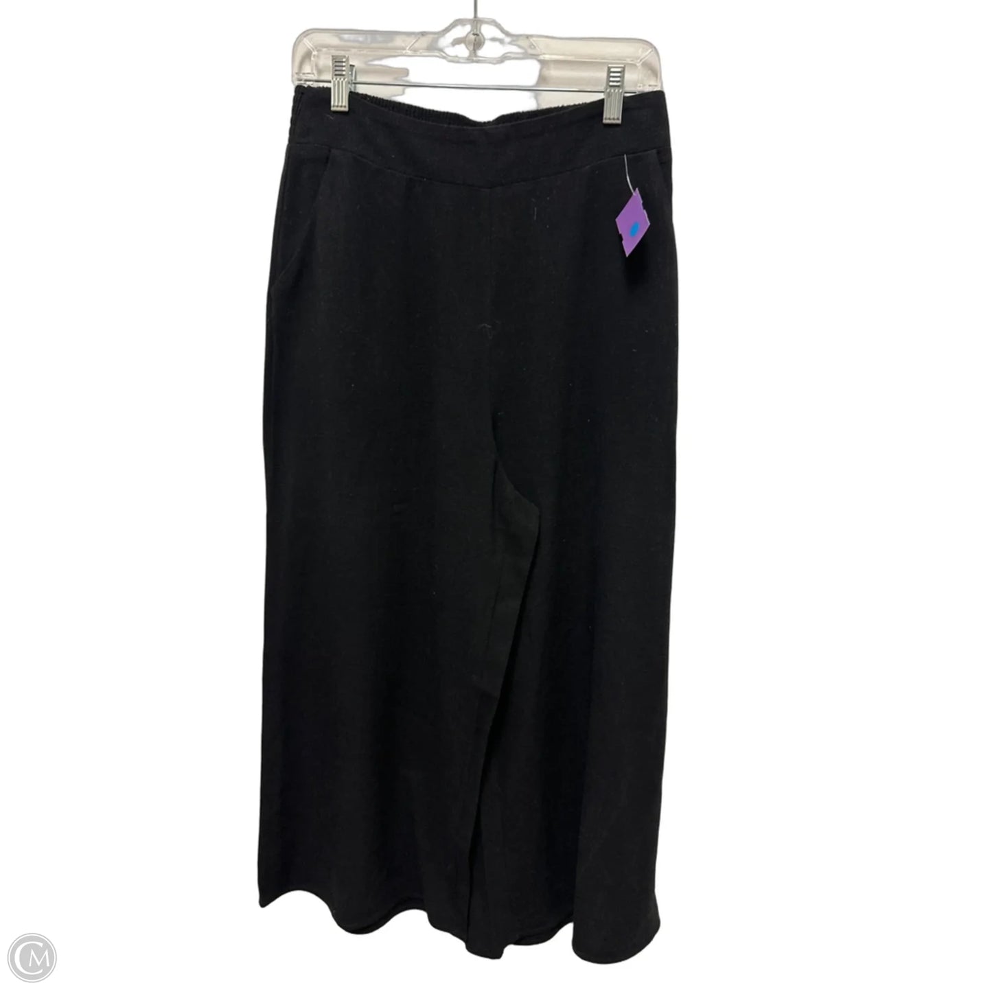 Pants Linen By Clothes Mentor In Black, Size: 8
