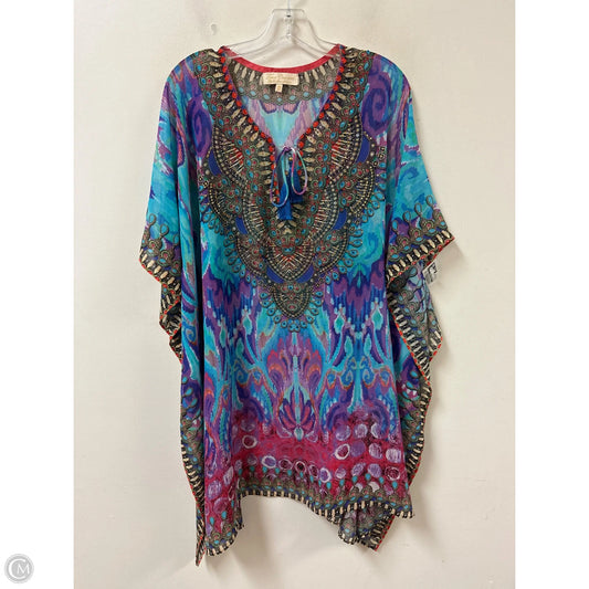 Swimwear Cover-up By Clothes Mentor In Multi-colored, Size: Osfm
