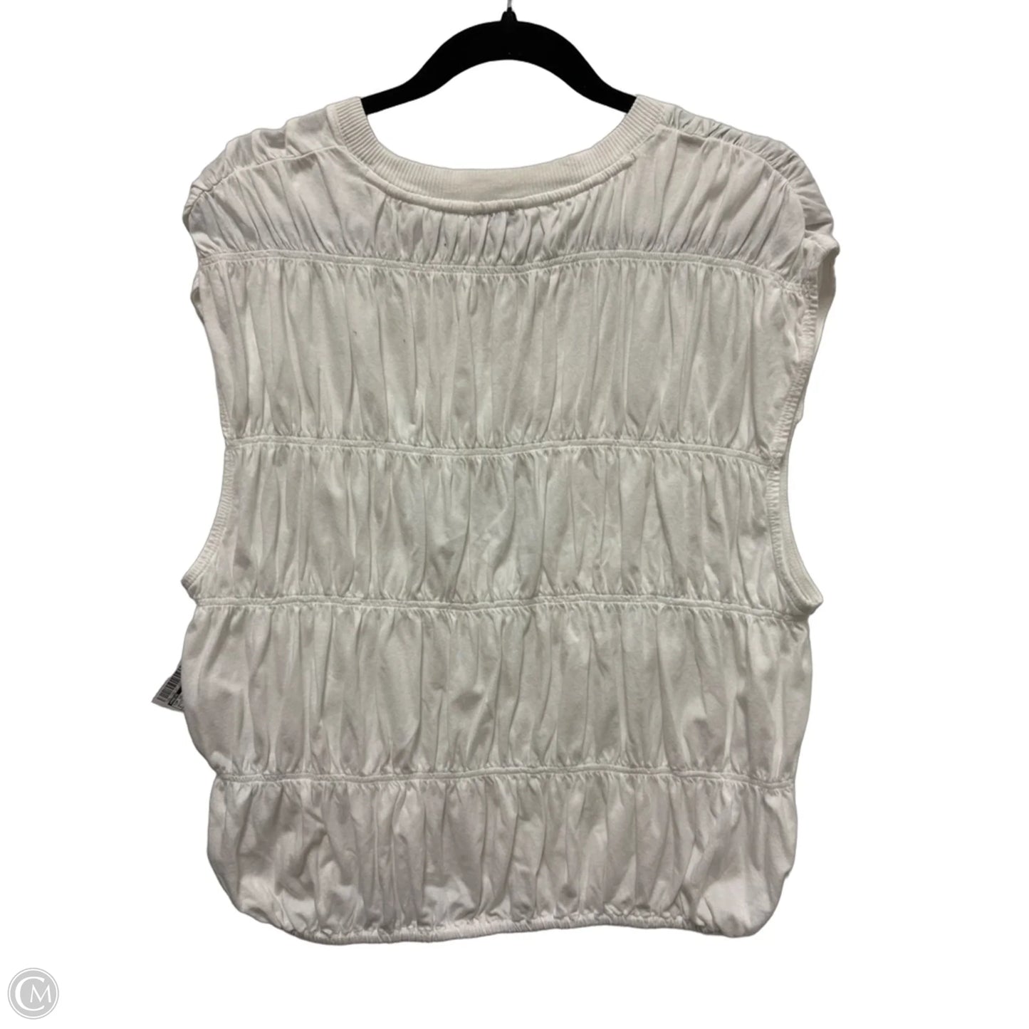 Top Short Sleeve By Maeve In White, Size: M