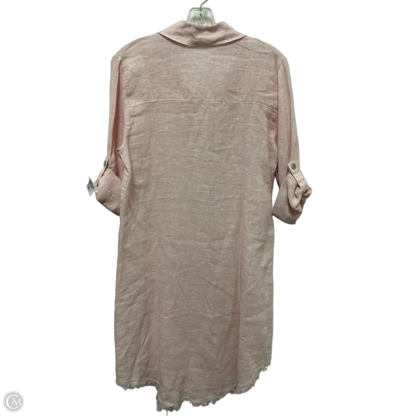 Dress Casual Midi By Clothes Mentor In Pink, Size: Xs