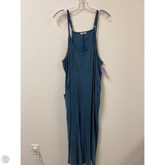 Jumpsuit By Sundry In Blue, Size: Xl