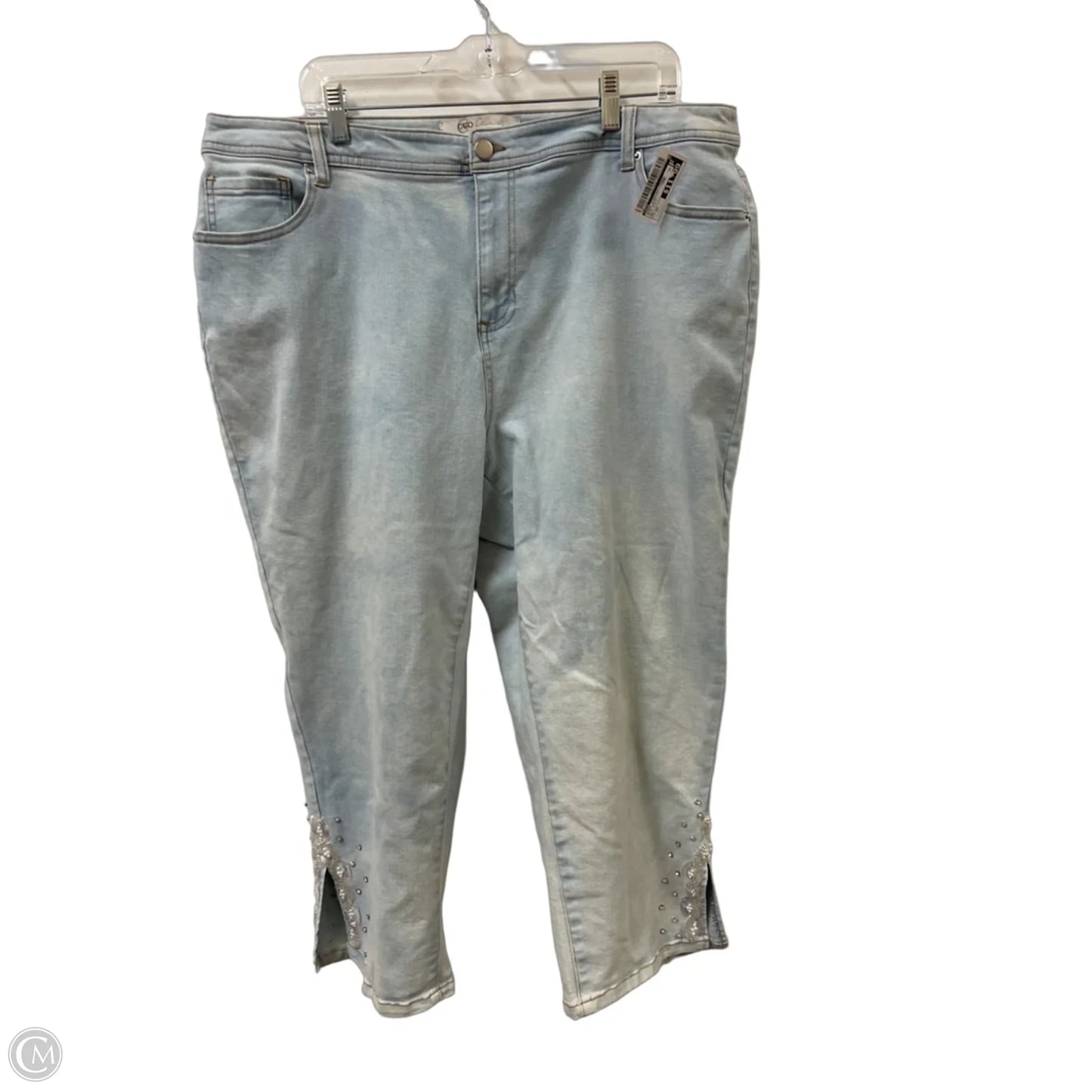 Jeans Straight By Cato In Blue Denim, Size: 20