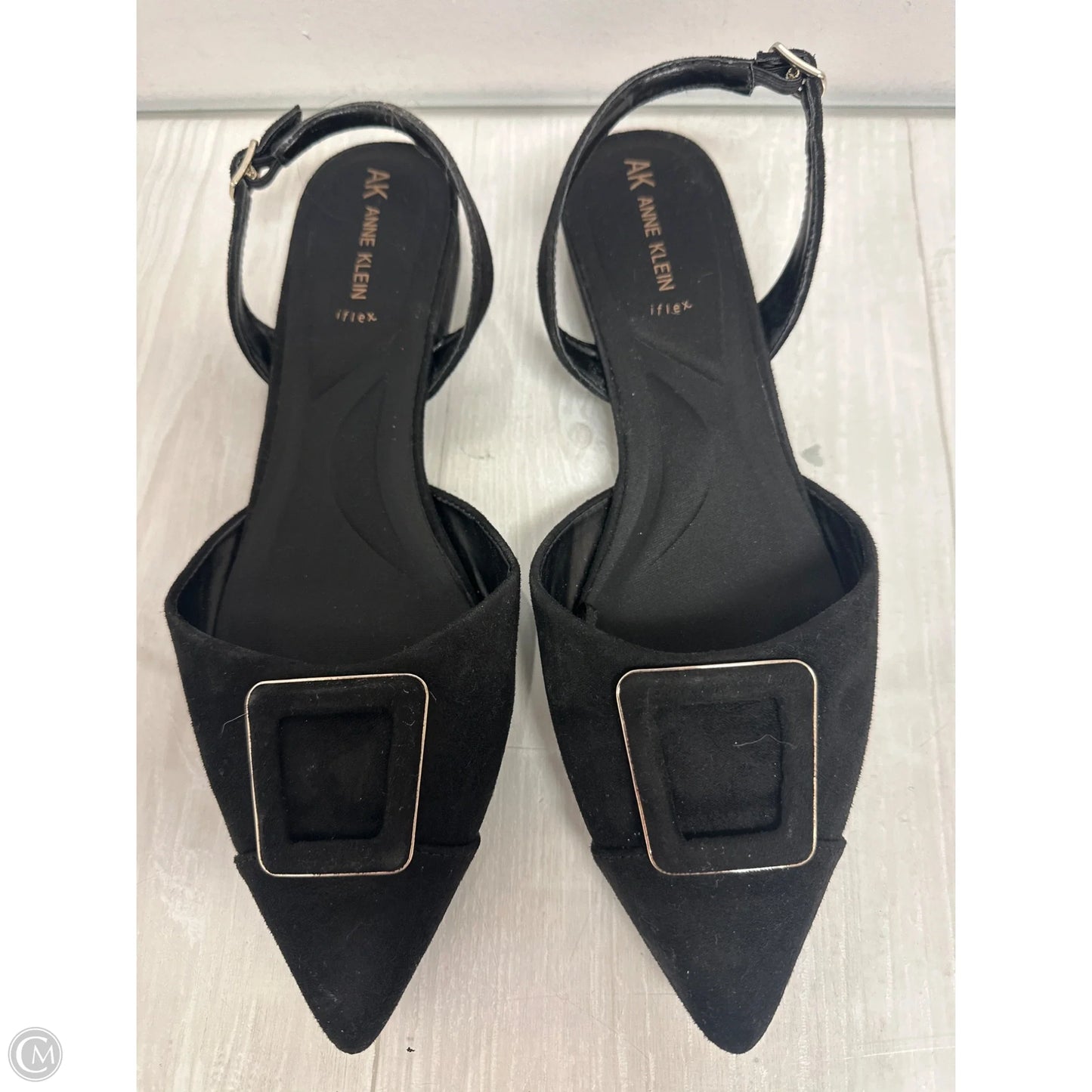 Shoes Flats By Anne Klein In Black, Size: 10
