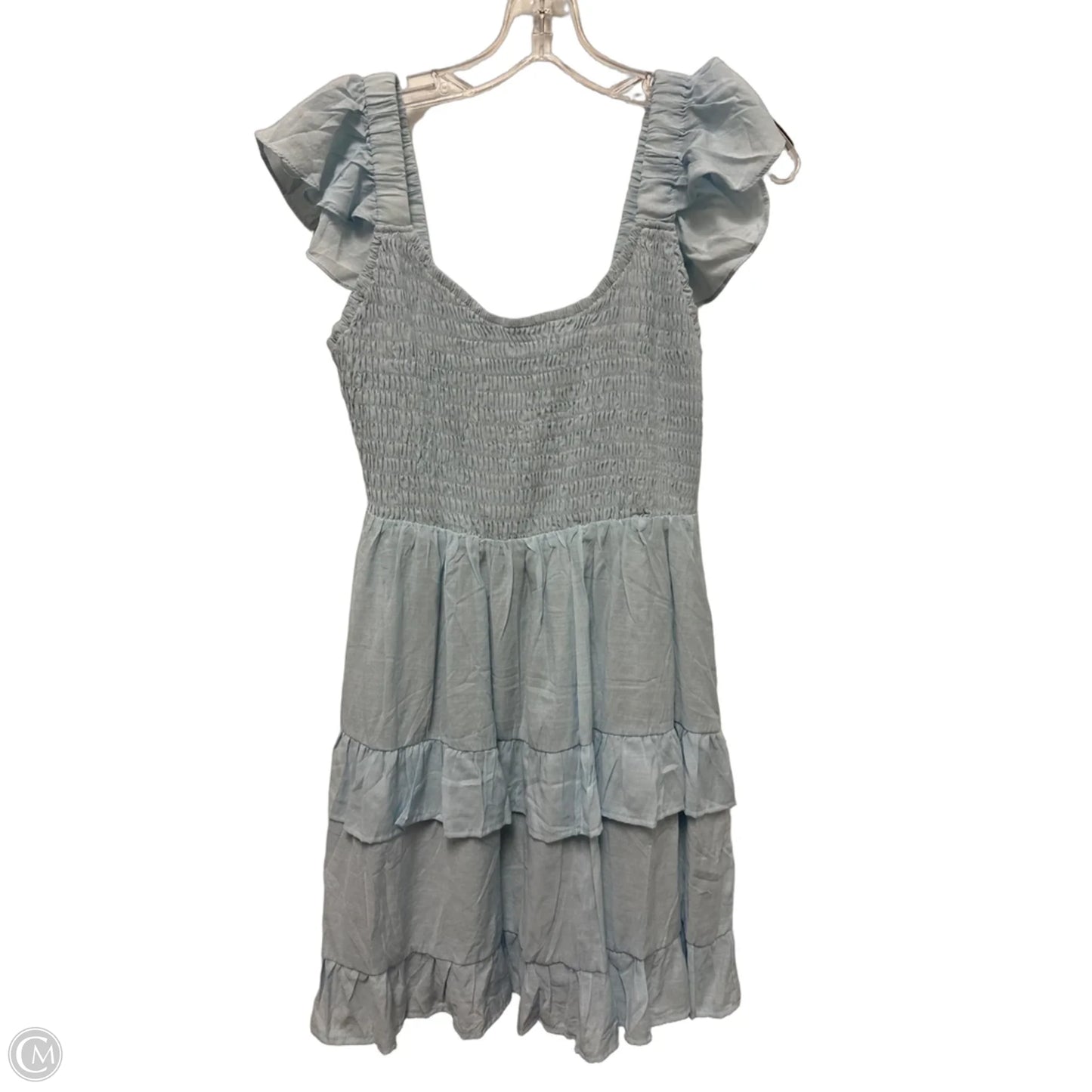 Dress Casual Short By Clothes Mentor In Blue, Size: M