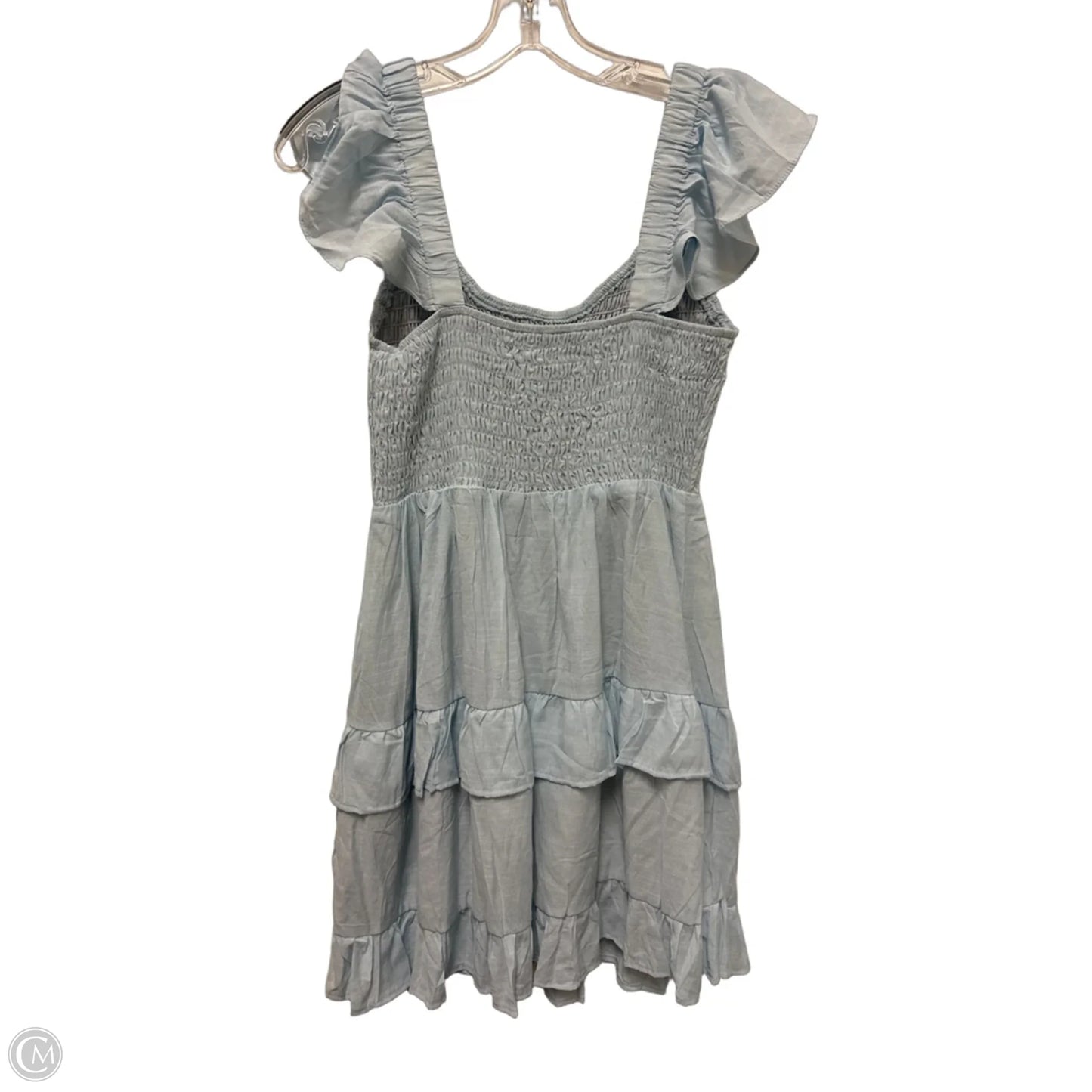 Dress Casual Short By Clothes Mentor In Blue, Size: M
