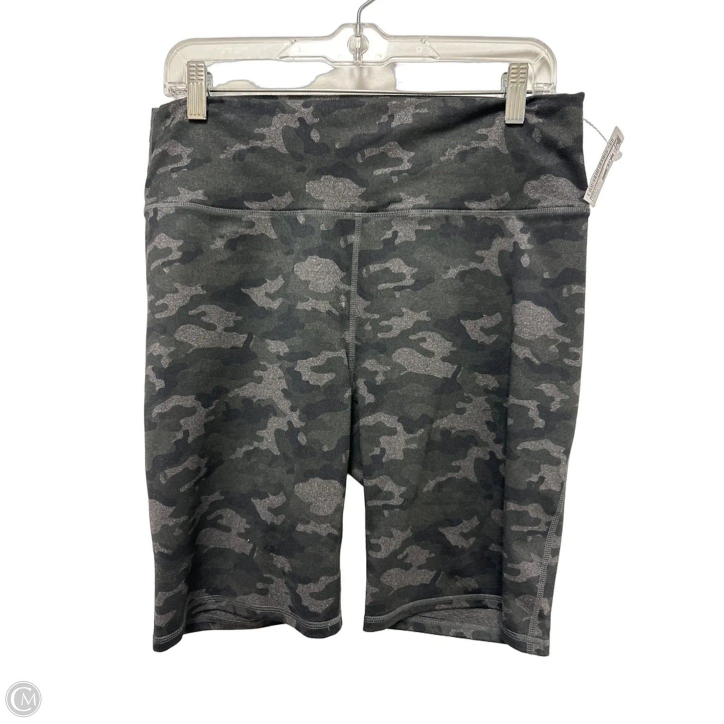 Athletic Shorts By Fabletics In Camouflage Print, Size: 16