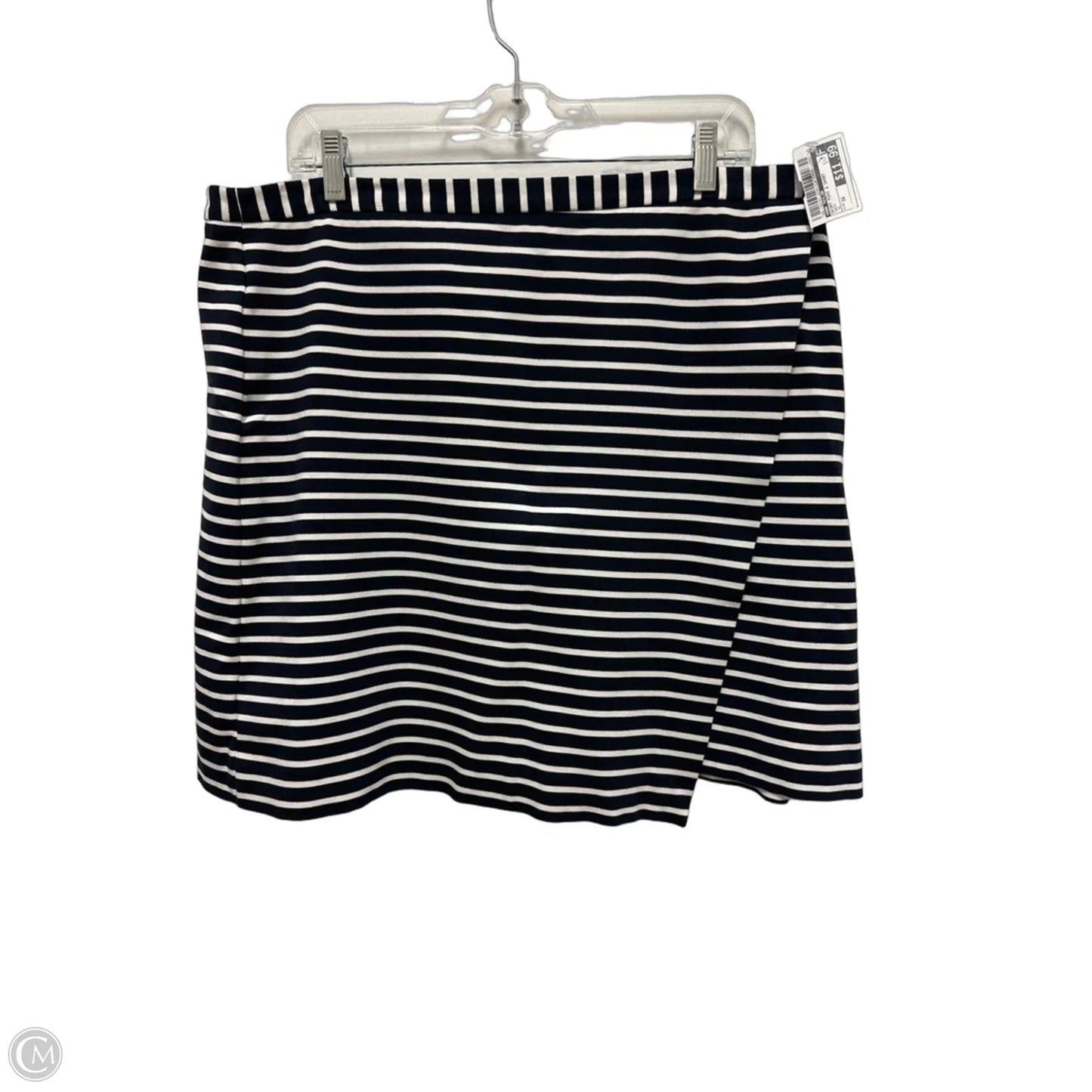 Skirt Mini & Short By Ann Taylor In Navy, Size: 16
