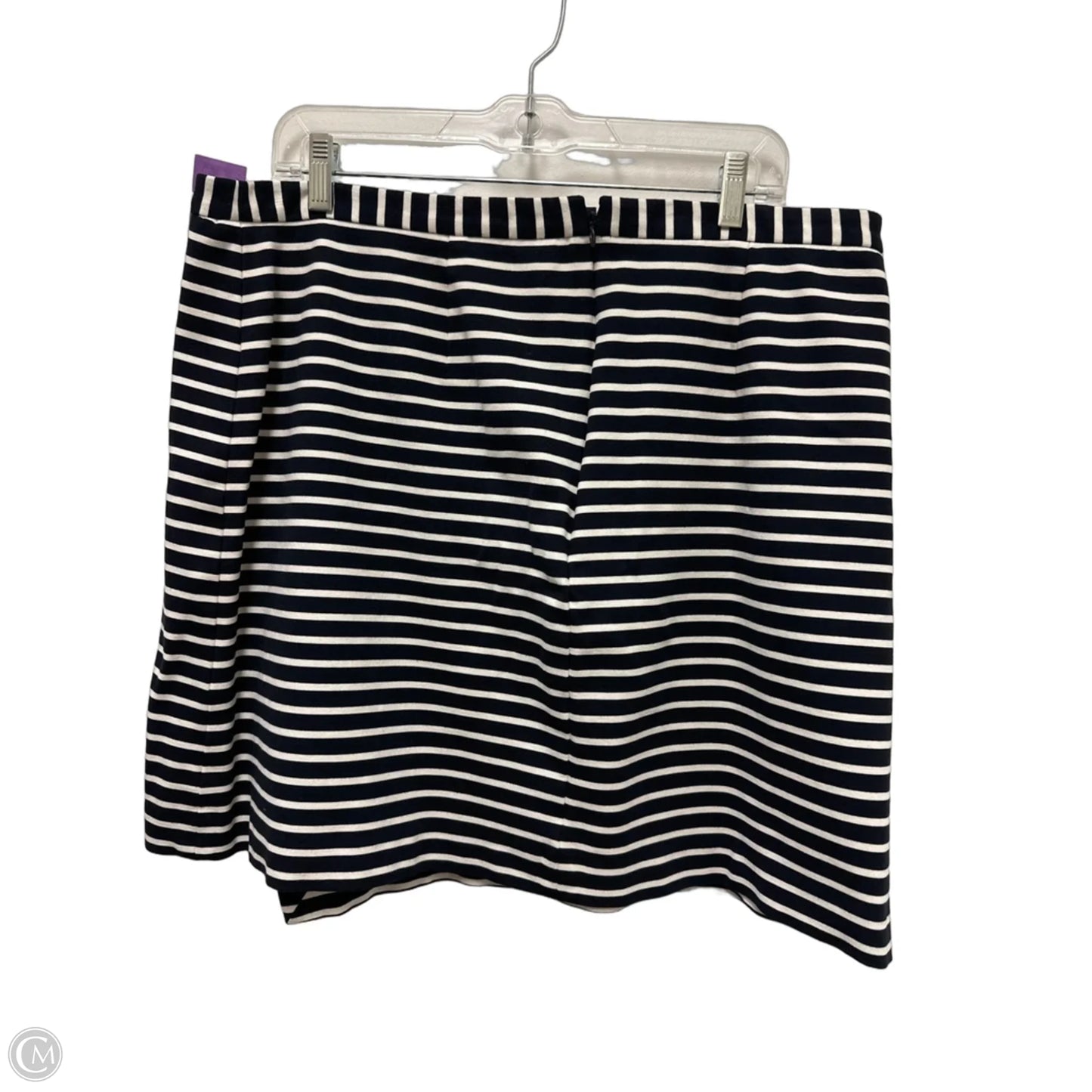 Skirt Mini & Short By Ann Taylor In Navy, Size: 16