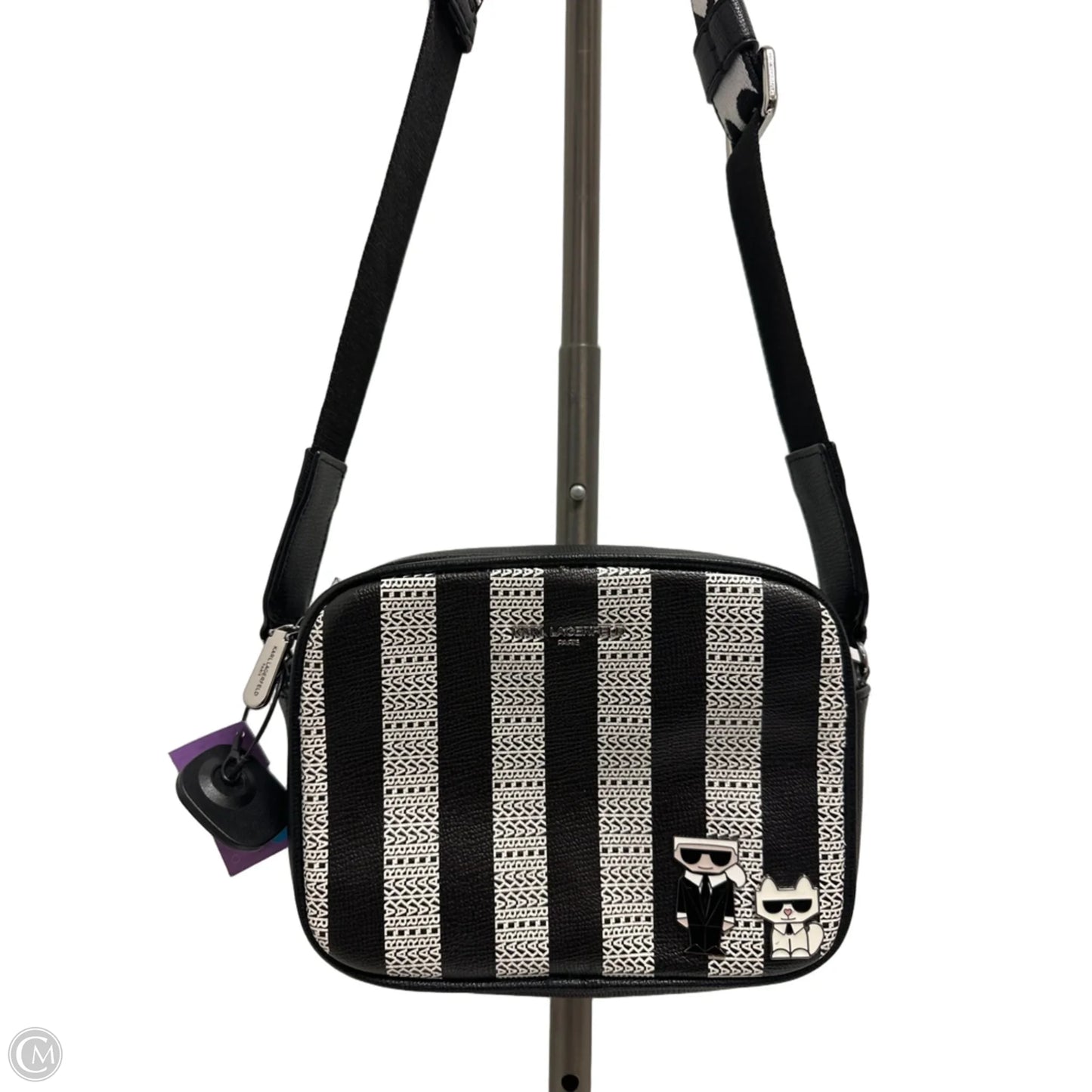 Handbag Designer By Karl Lagerfeld, Size: Medium