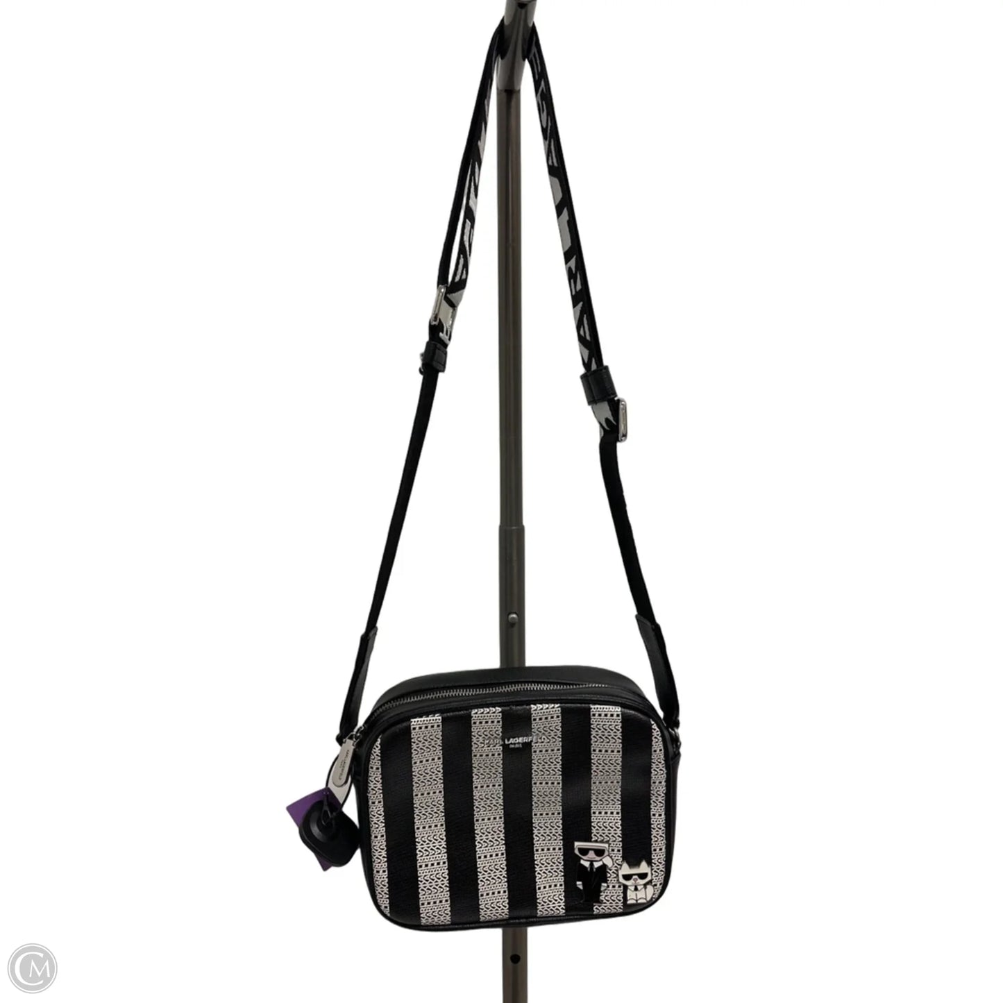 Handbag Designer By Karl Lagerfeld, Size: Medium