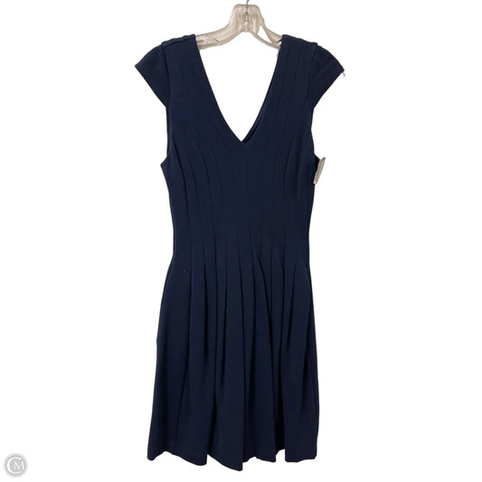 Dress Casual Midi By White House Black Market In Navy, Size: Xs