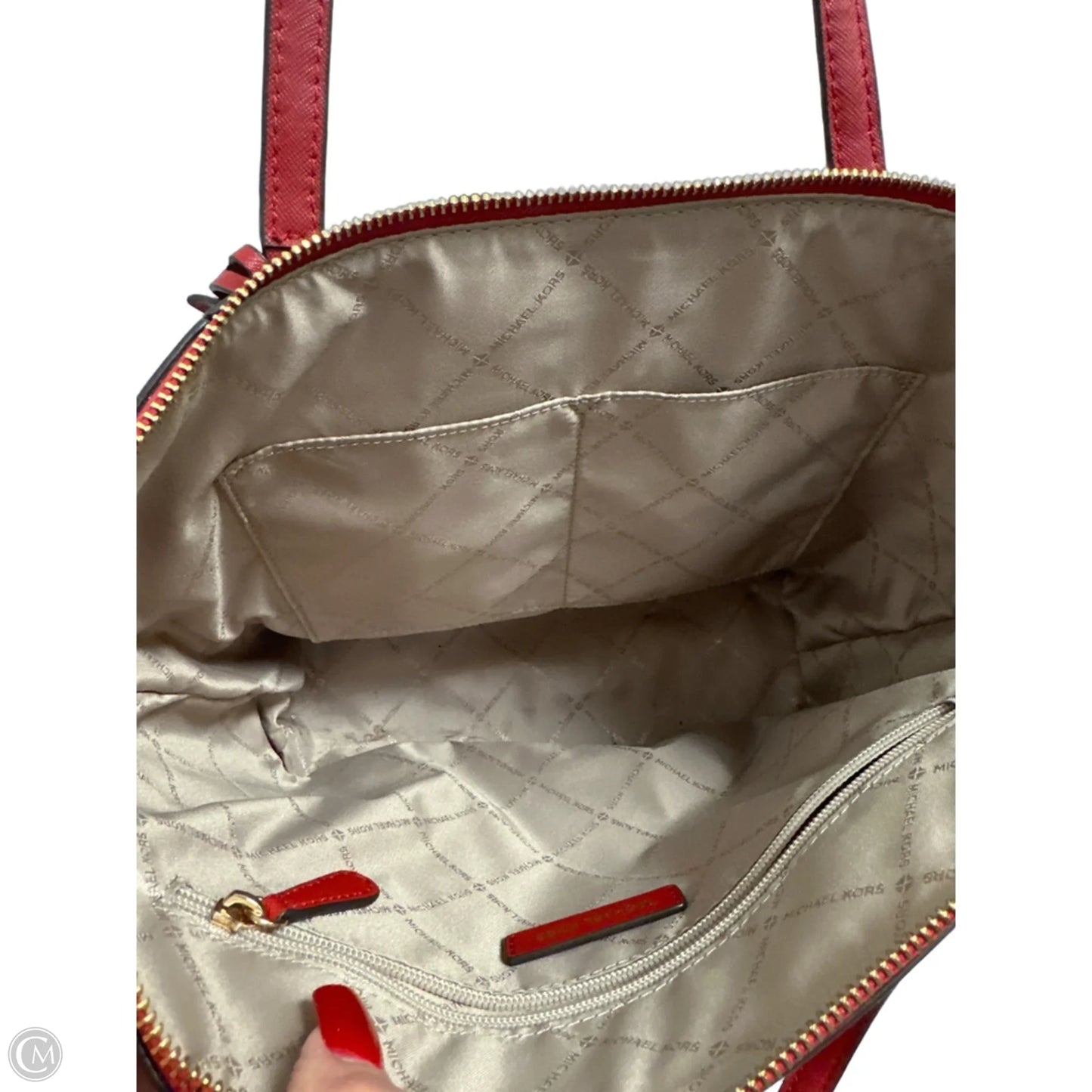 Handbag Designer By Michael Kors, Size: Large