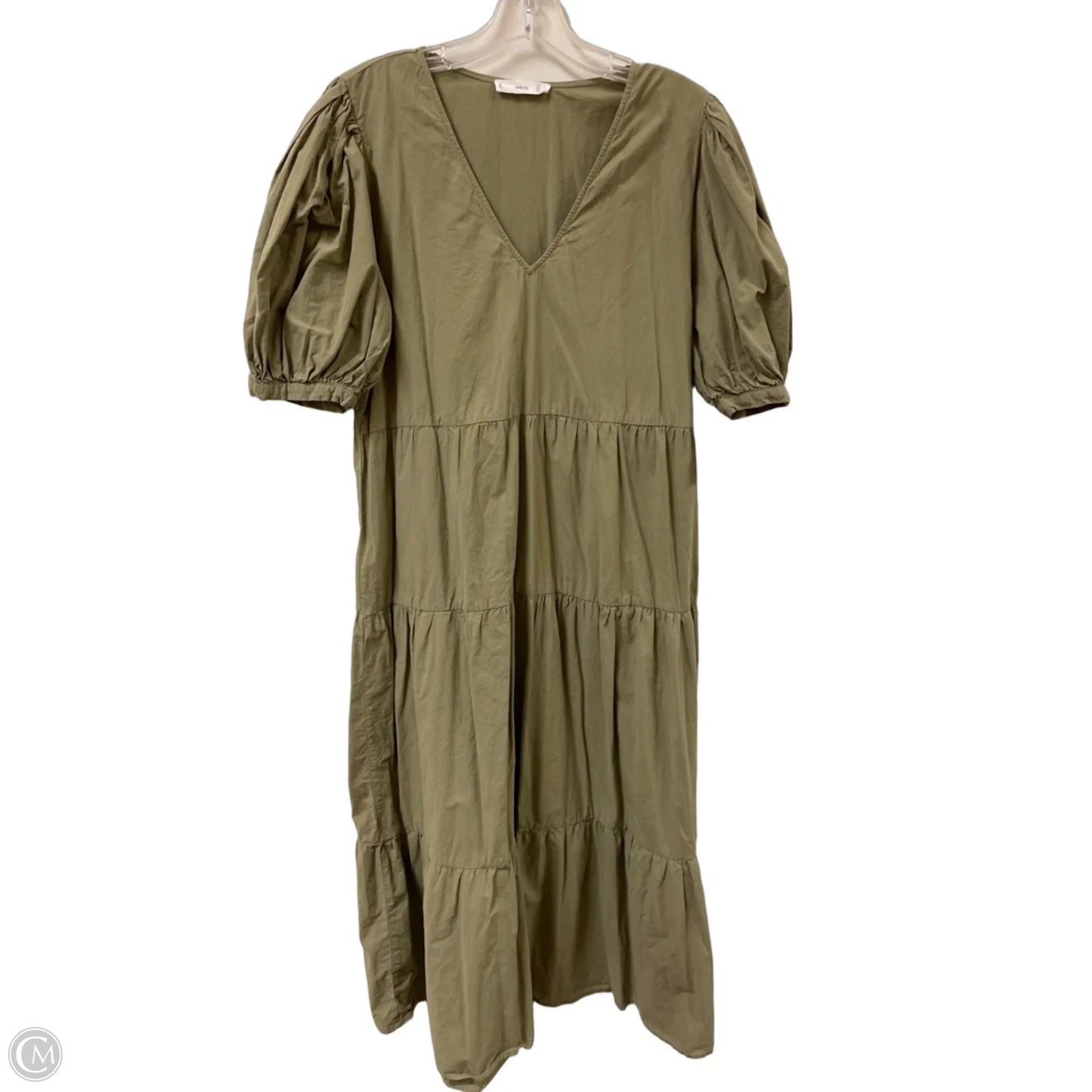 Dress Casual Maxi By Mng In Green, Size: M