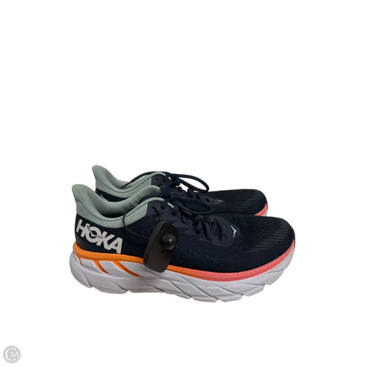 Shoes Athletic By Hoka In Navy, Size: 8