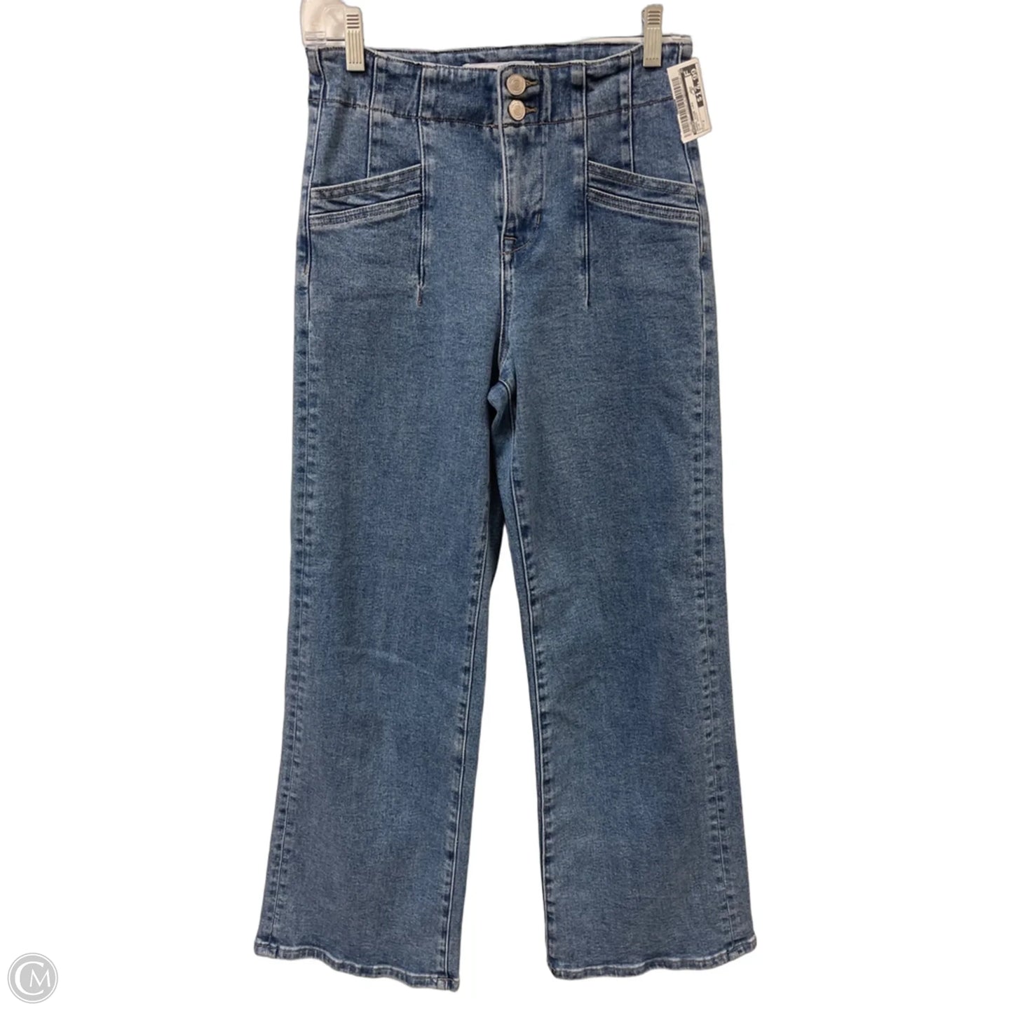Jeans Wide Leg By Micas In Blue Denim, Size: 2