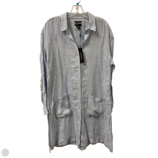 Dress Casual Midi By Jones New York In Blue, Size: M