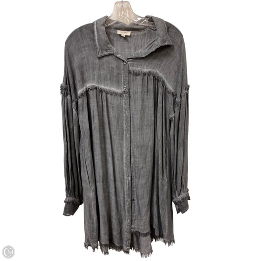 Dress Casual Midi By Umgee In Grey, Size: S