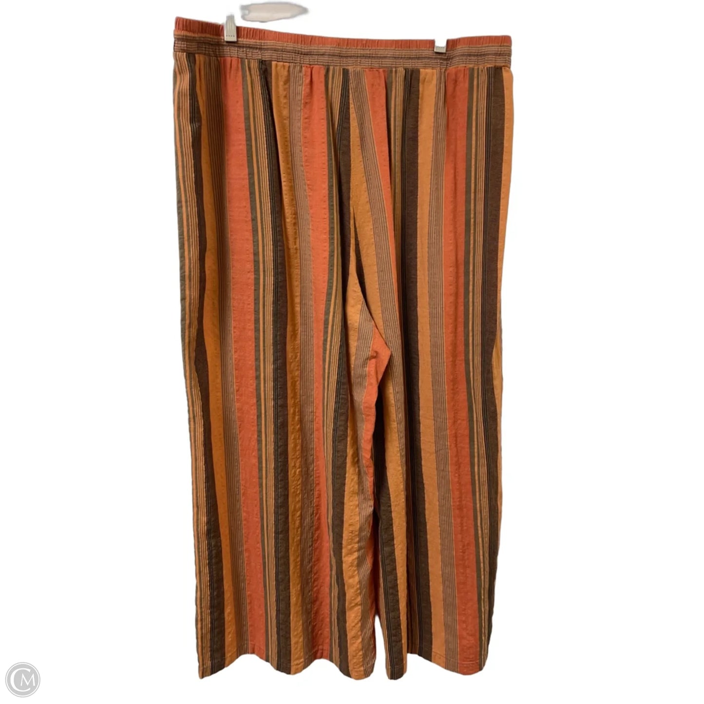 Pants Wide Leg By Shein In Orange, Size: 22