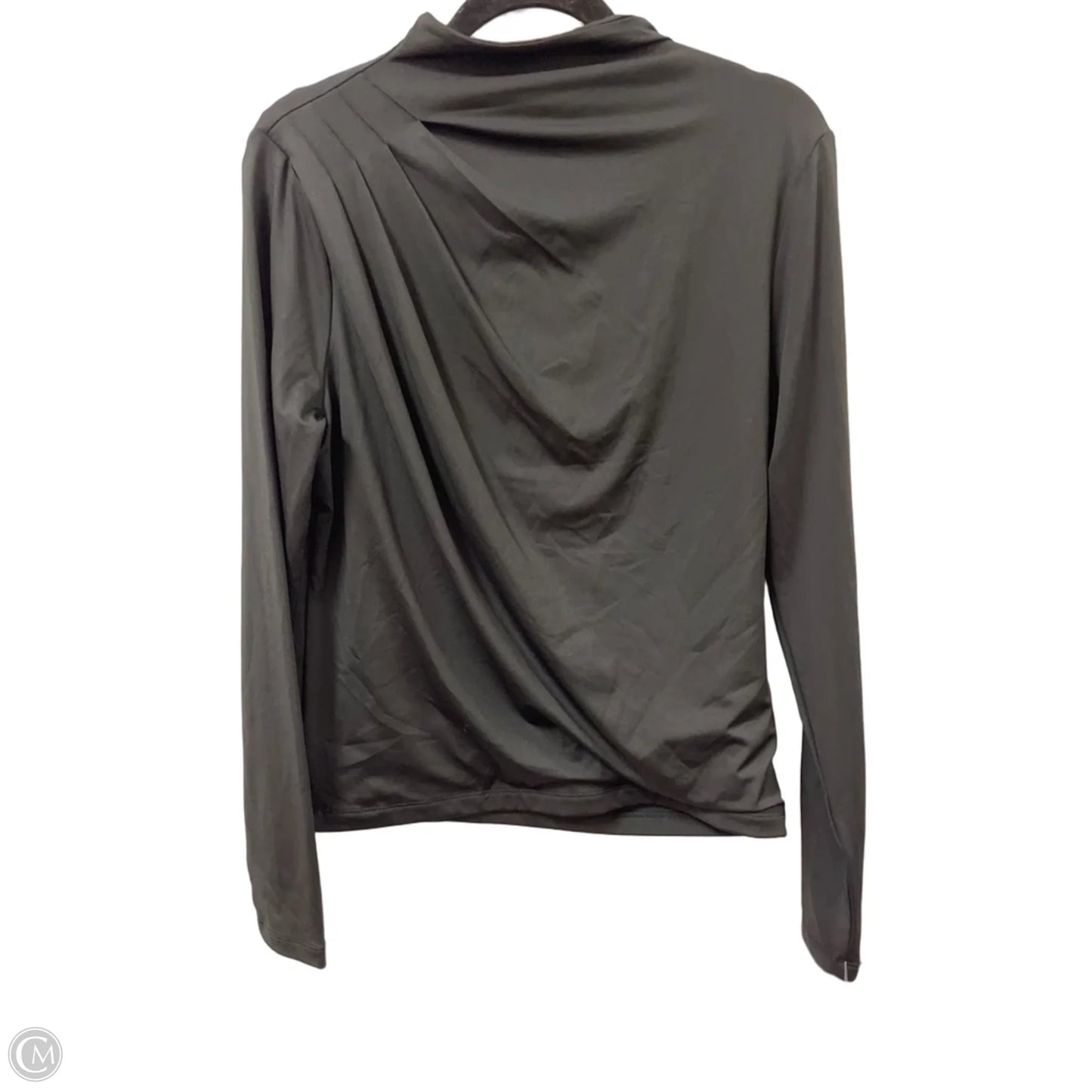 Top Long Sleeve By Evereve In Black, Size: M