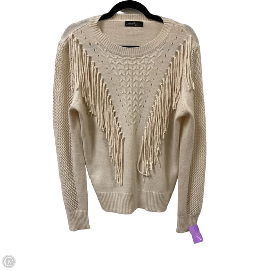 Sweater By Ontwelfth In Cream, Size: L
