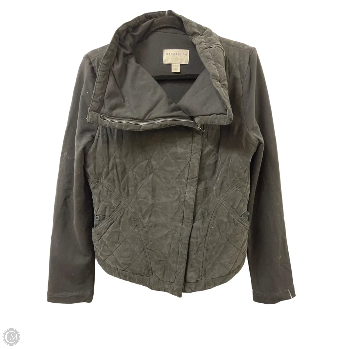 Jacket Puffer & Quilted By Marrakech In Black, Size: M