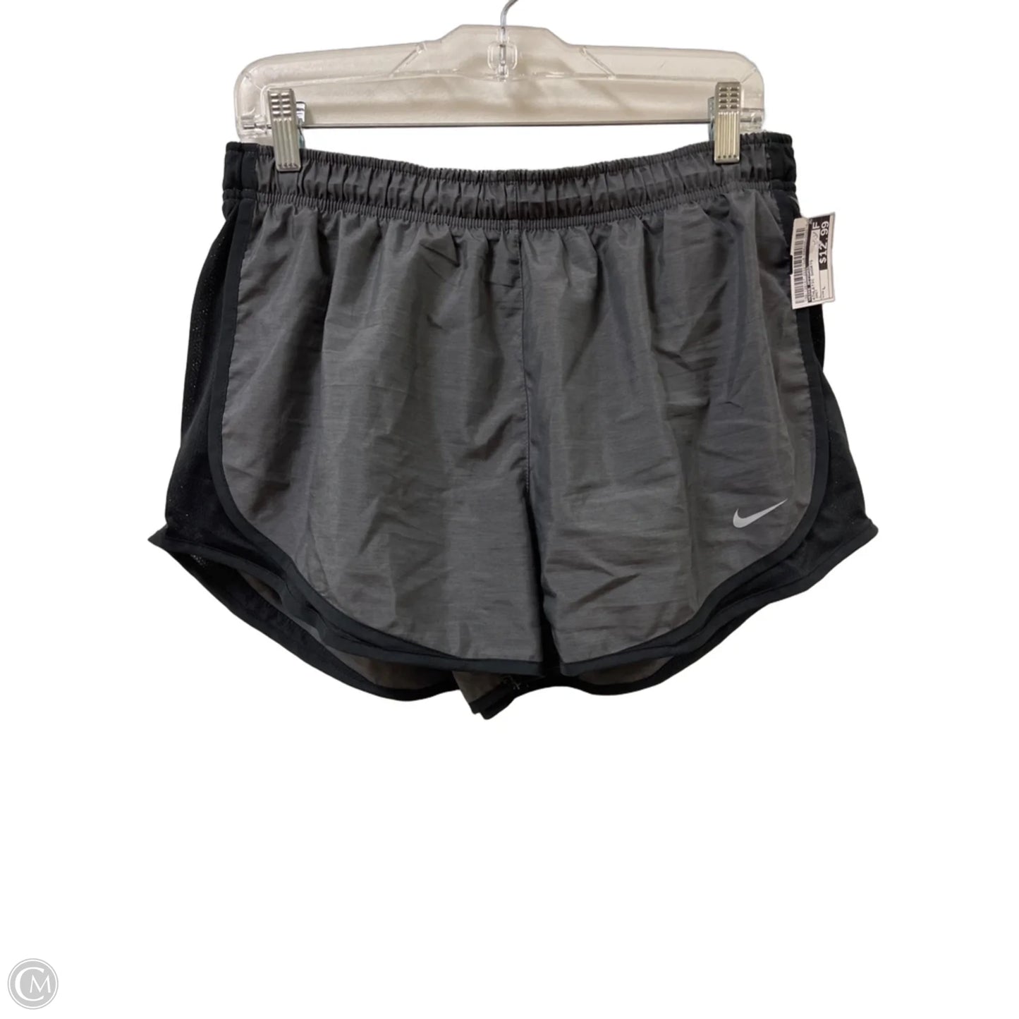 Athletic Shorts By Nike Apparel In Grey, Size: L