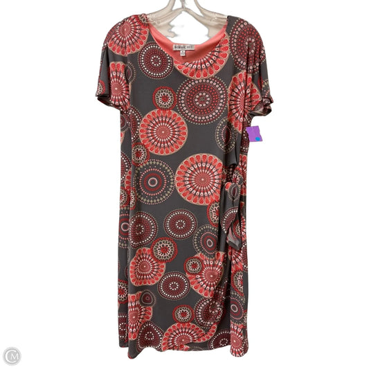 Dress Casual Midi By Robbie Bee In Grey, Size: M