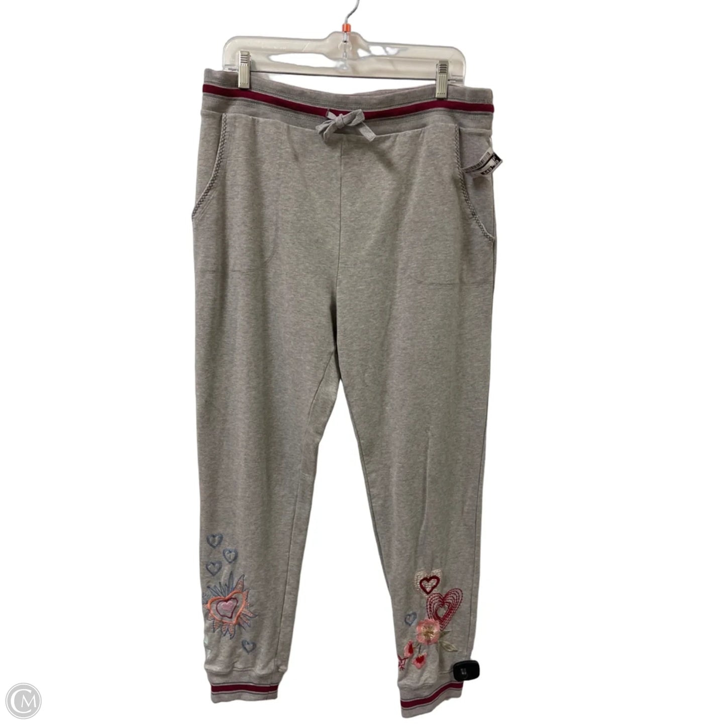 Pants Designer By Johnny Was In Grey, Size: 12