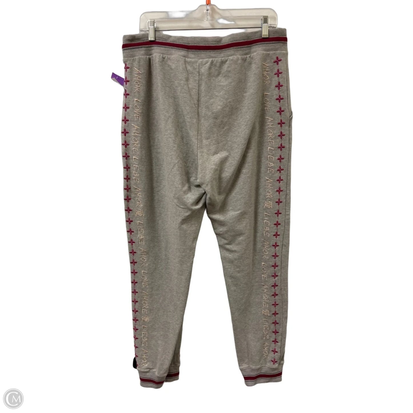 Pants Designer By Johnny Was In Grey, Size: 12