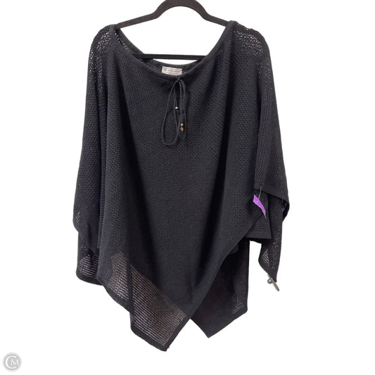 Shawl Luxury Designer By St John Collection In Black, Size: Osfm
