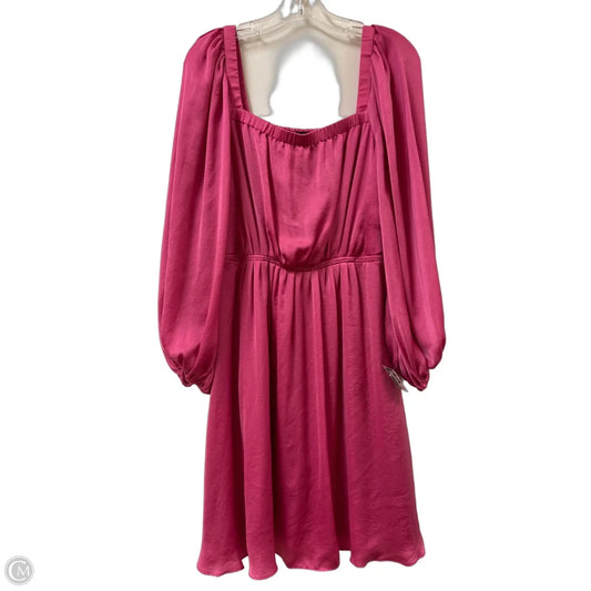 Dress Casual Midi By Cma In Pink, Size: L
