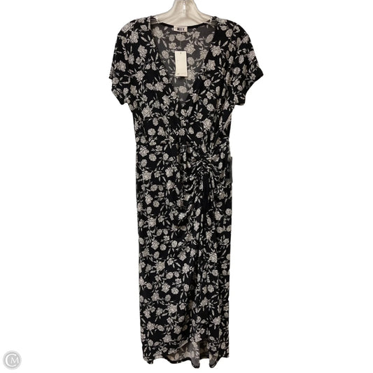 Dress Casual Maxi By Clothes Mentor In Black, Size: L