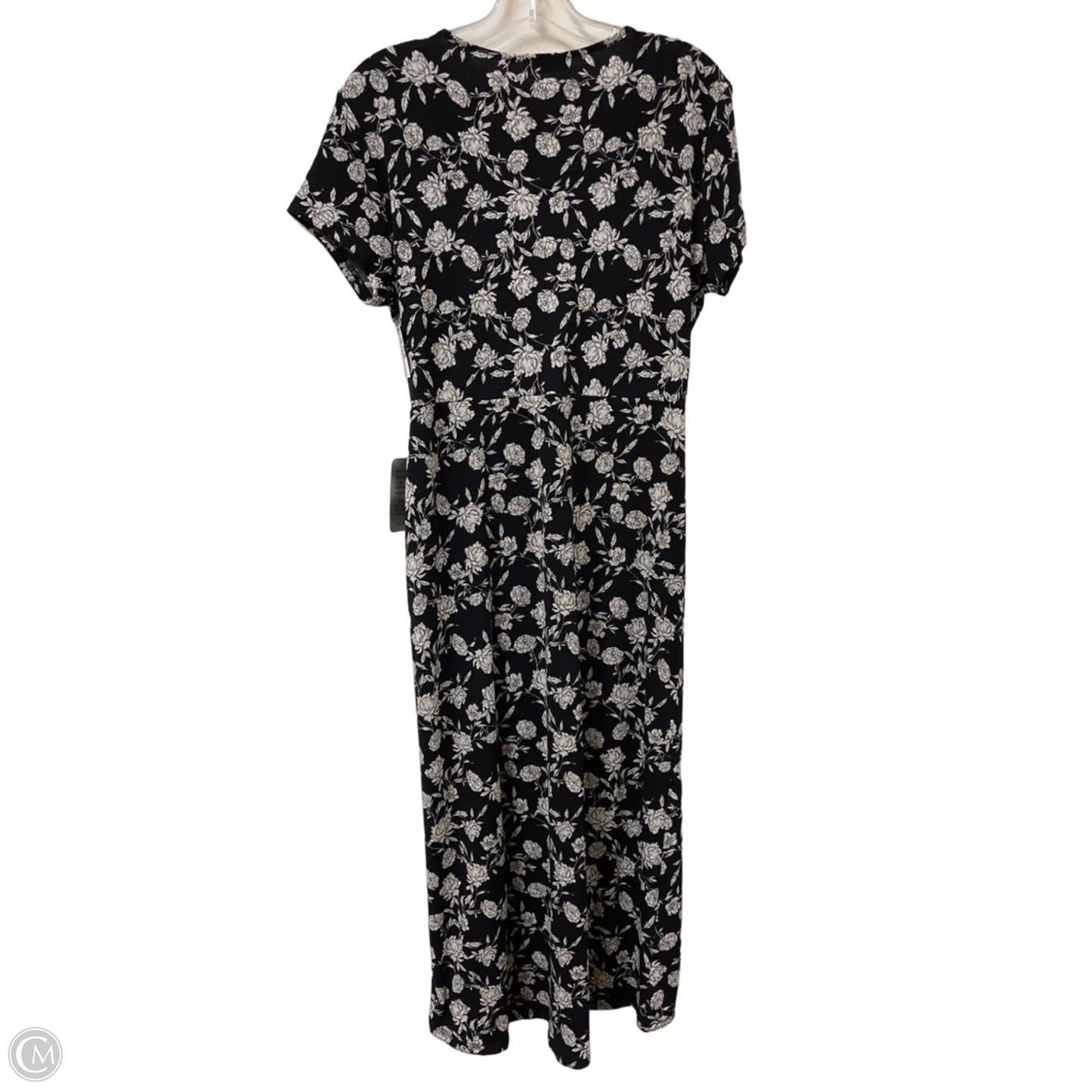 Dress Casual Maxi By Clothes Mentor In Black, Size: L