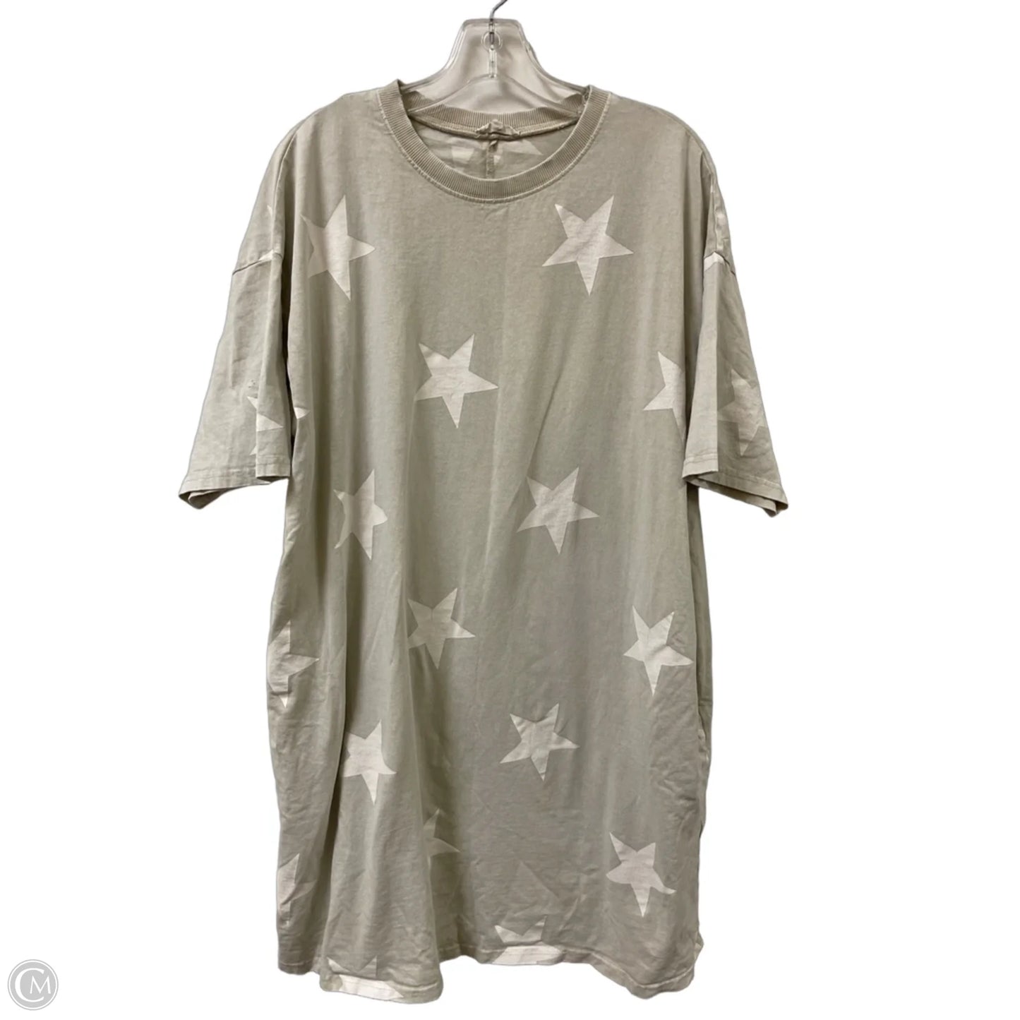 Dress Casual Midi By Easel In Grey, Size: L