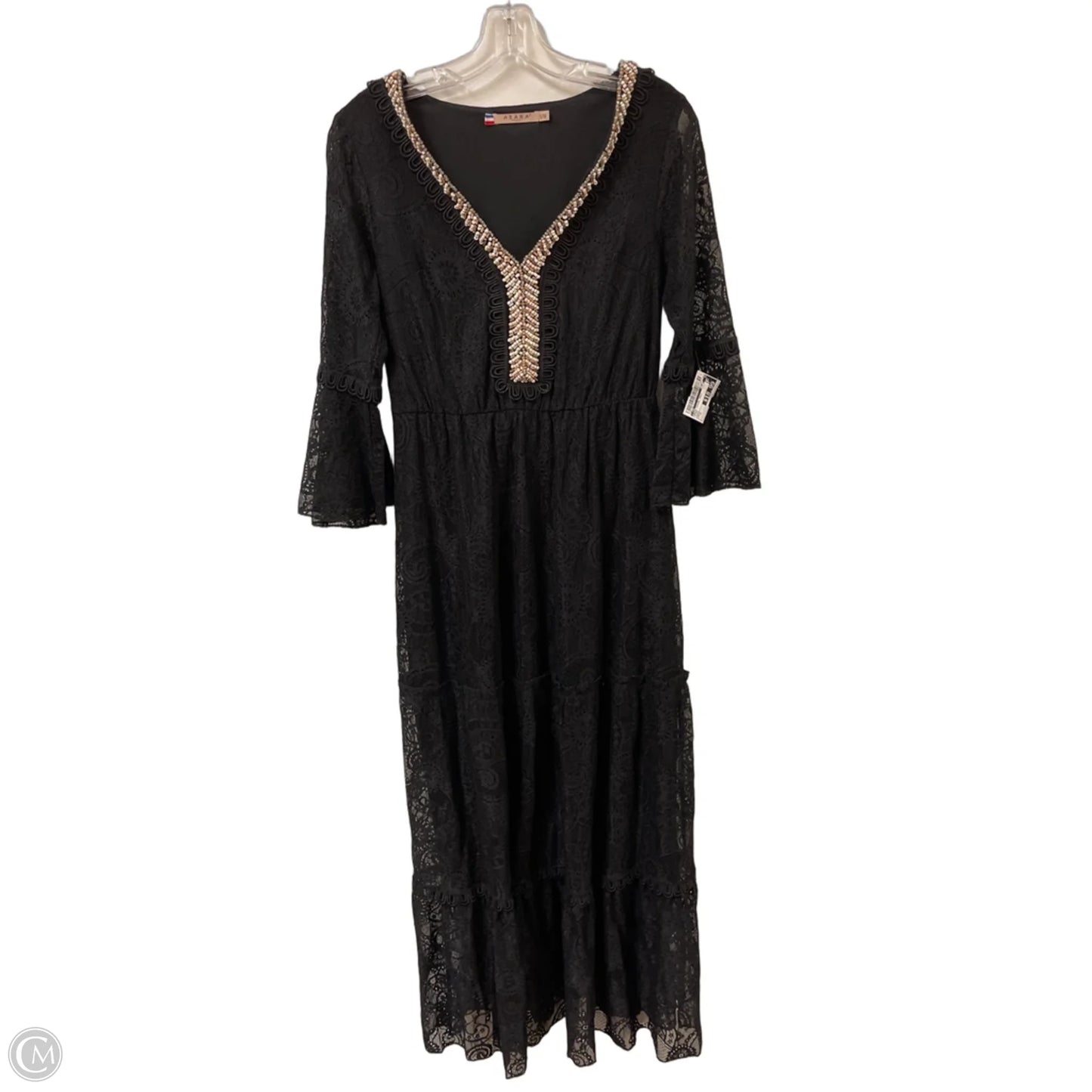 Dress Casual Maxi By Cmb In Black, Size: M
