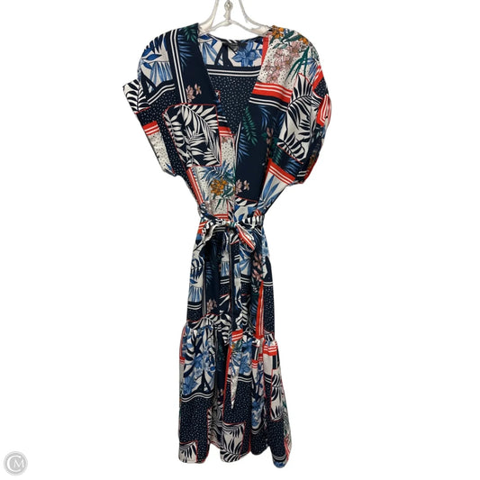 Dress Casual Maxi By Clothes Mentor In Multi-colored, Size: Xl