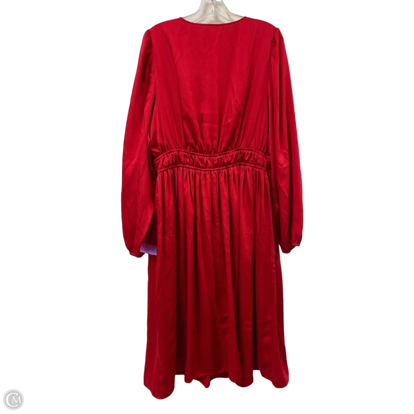 Dress Casual Maxi By Lane Bryant In Red, Size: Xl