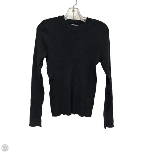 Top Long Sleeve By Nine West In Black, Size: M