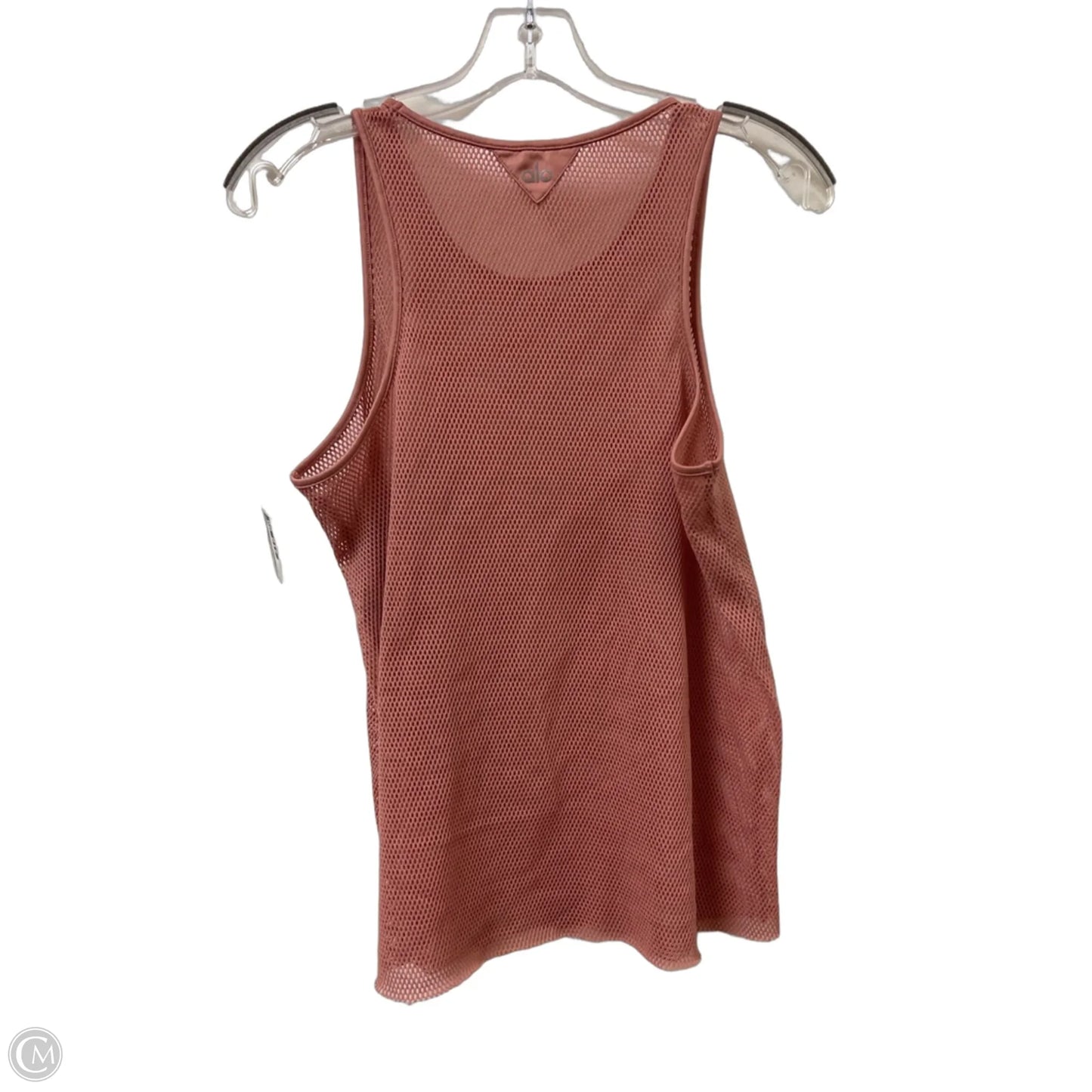 Athletic Tank Top By Alo In Pink, Size: M