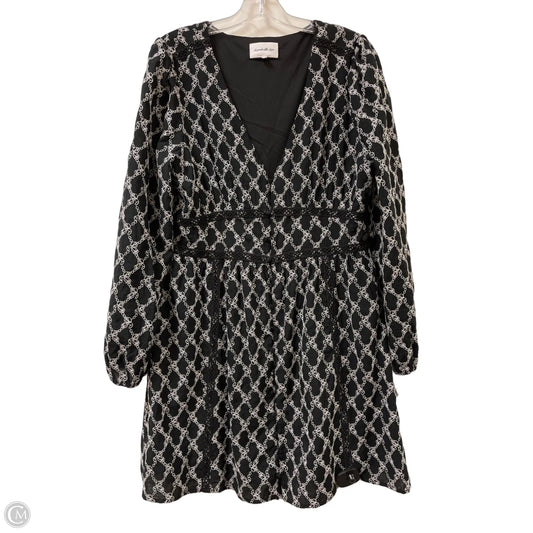 Dress Casual Midi By Cma In Black, Size: L