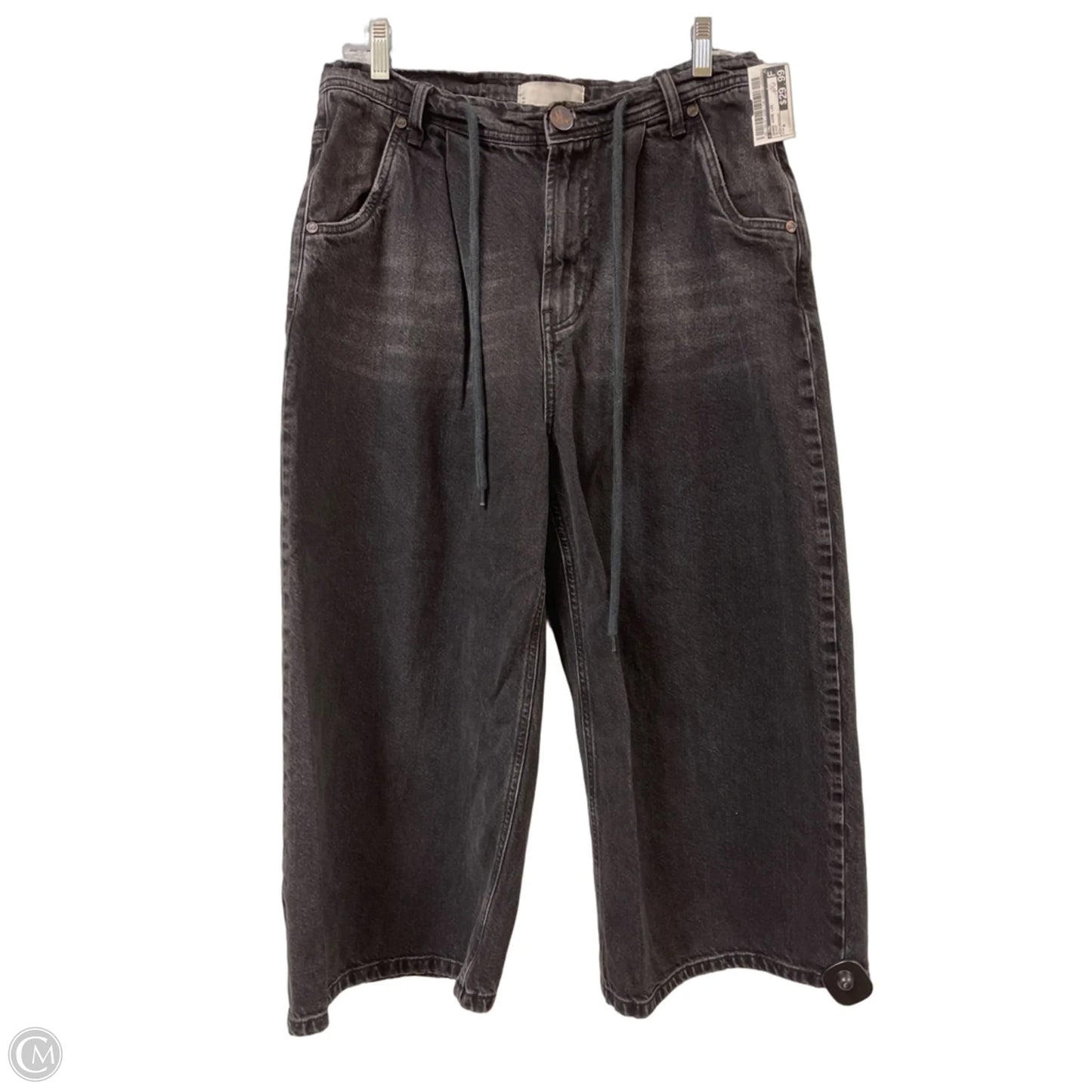 Jeans Wide Leg By Cmb In Black, Size: 8