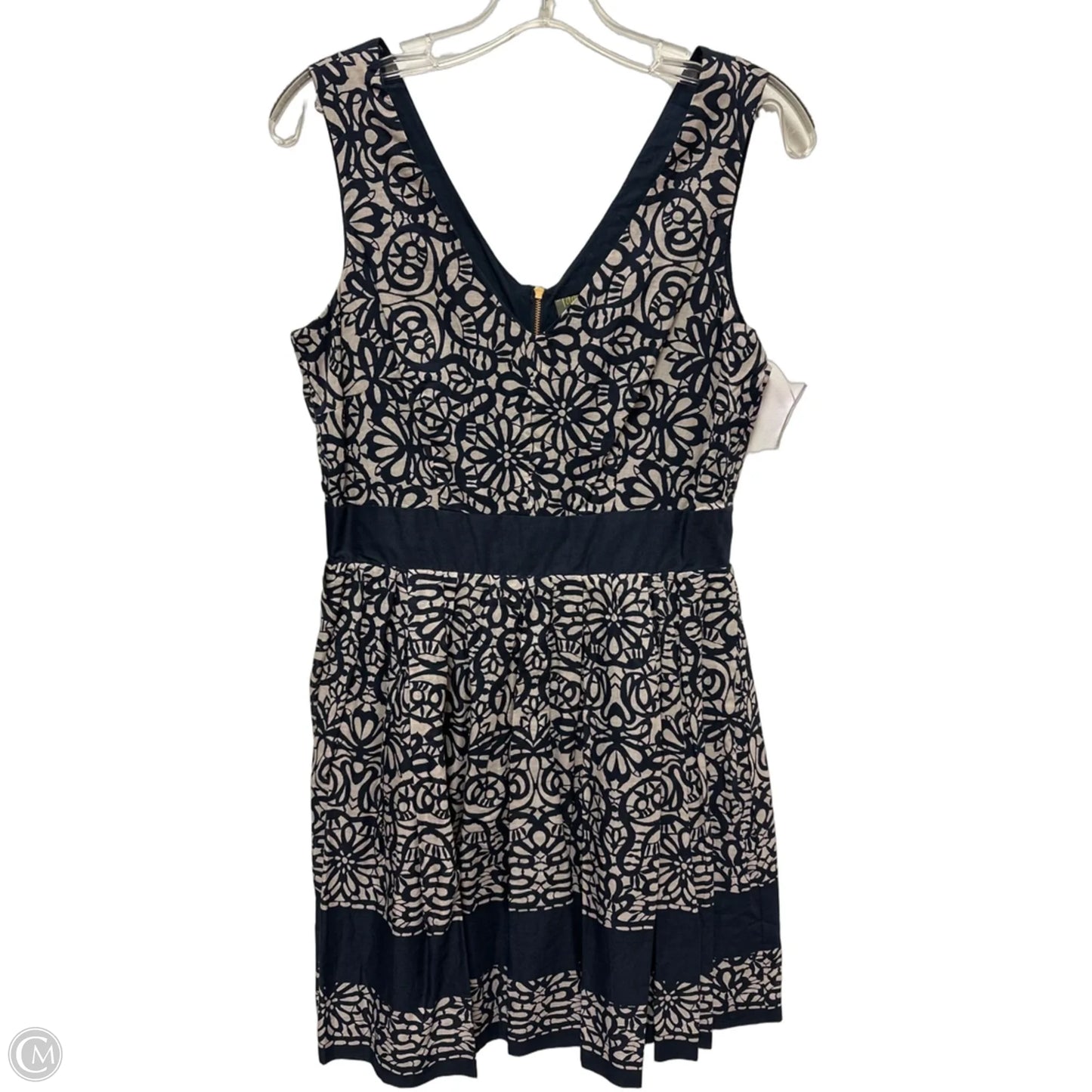 Dress Casual Midi By Taylor In Navy, Size: S