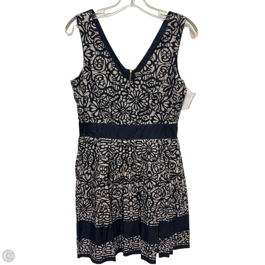 Dress Casual Midi By Taylor In Navy, Size: S