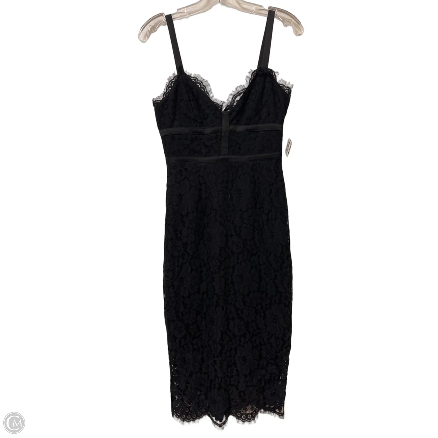 Dress Casual Midi By Clothes Mentor In Black, Size: S
