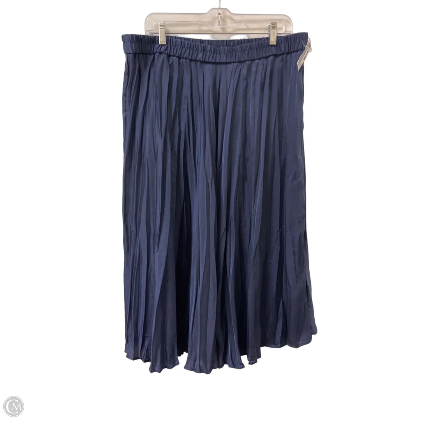 Skirt Maxi By Time And Tru In Navy, Size: Xl